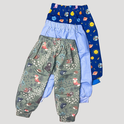 3 pack nighttime potty training pants reusable set